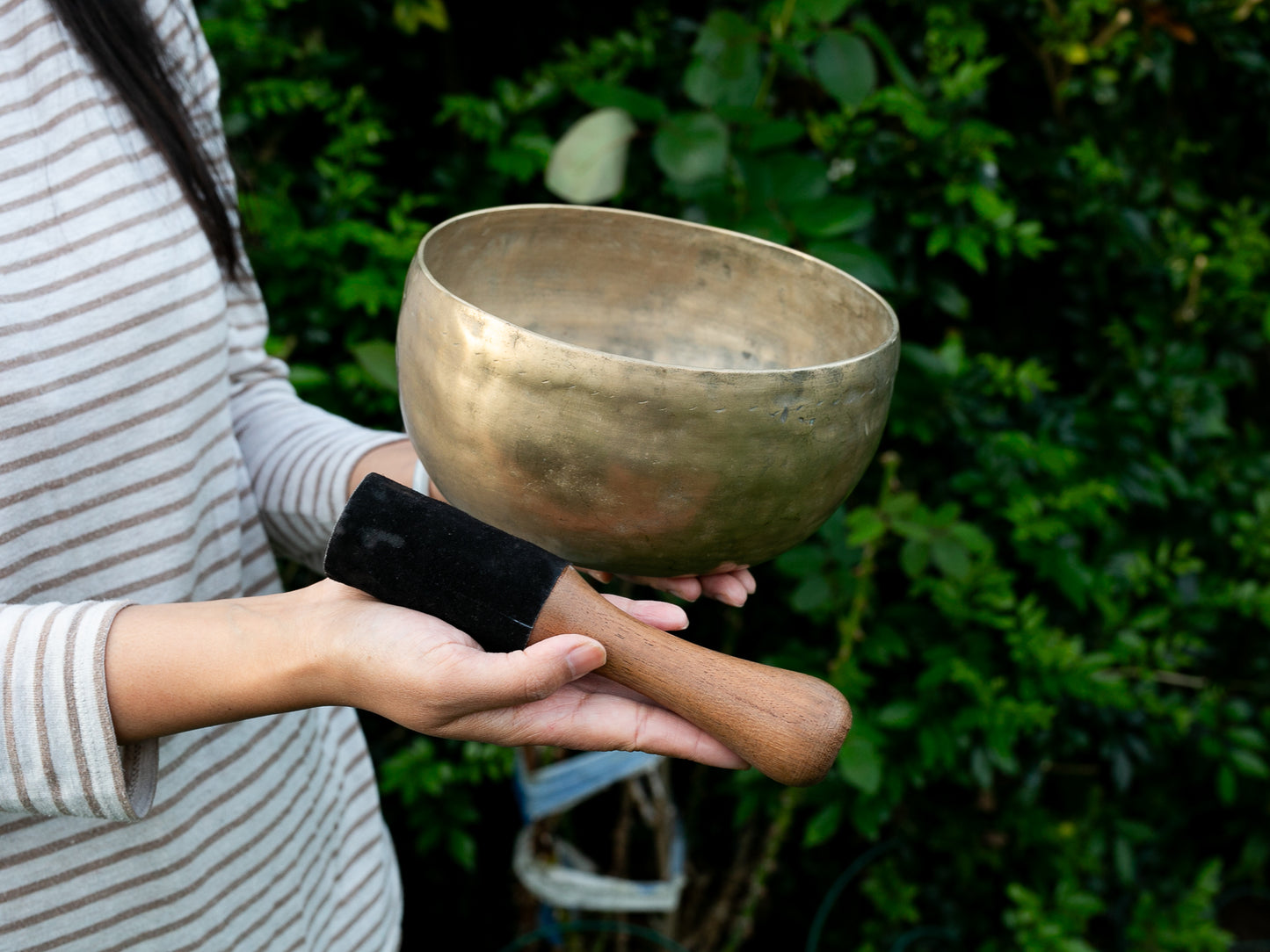 Old 'Tara' Singing Bowl - Base Note F3 (174 Hz)