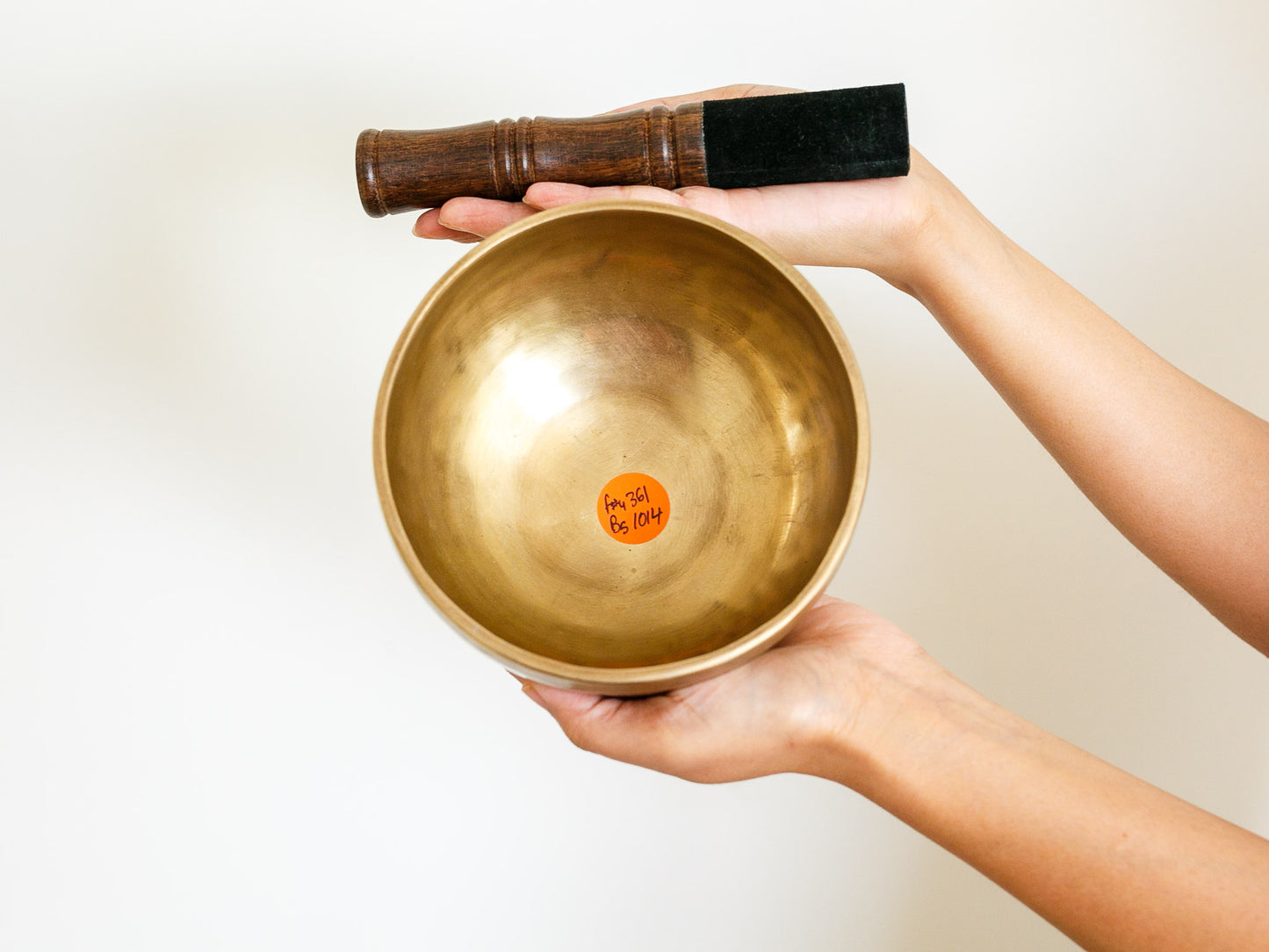 Small Contemporary Flow Singing Bowl - Base note F#4 (361 Hz)
