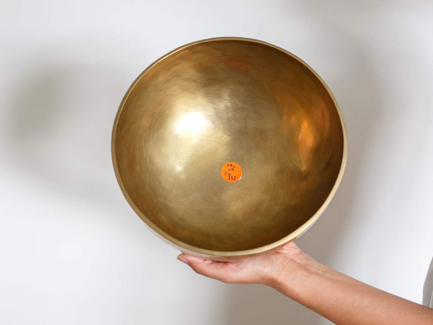 Contemporary Flow Singing Bowl - Base Note A#2 118 Hz