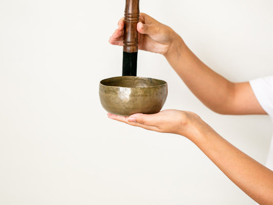 Small Tara Singing Bowl - Base Note D#4 (310 Hz)