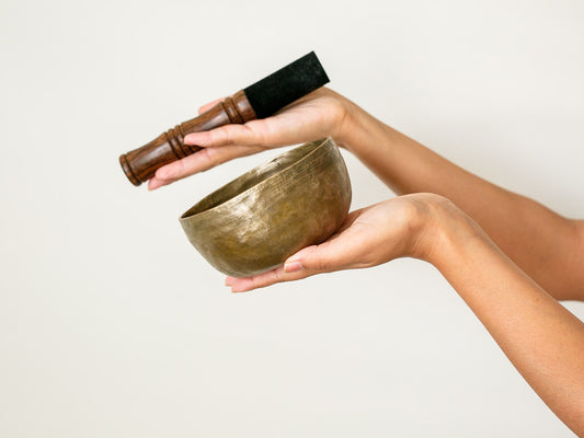 Small Tara Singing Bowl - Base Note F#4 (369 Hz)