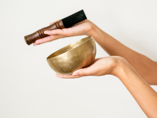 Small Tara Singing Bowl - Base Note F#4 (366 Hz)