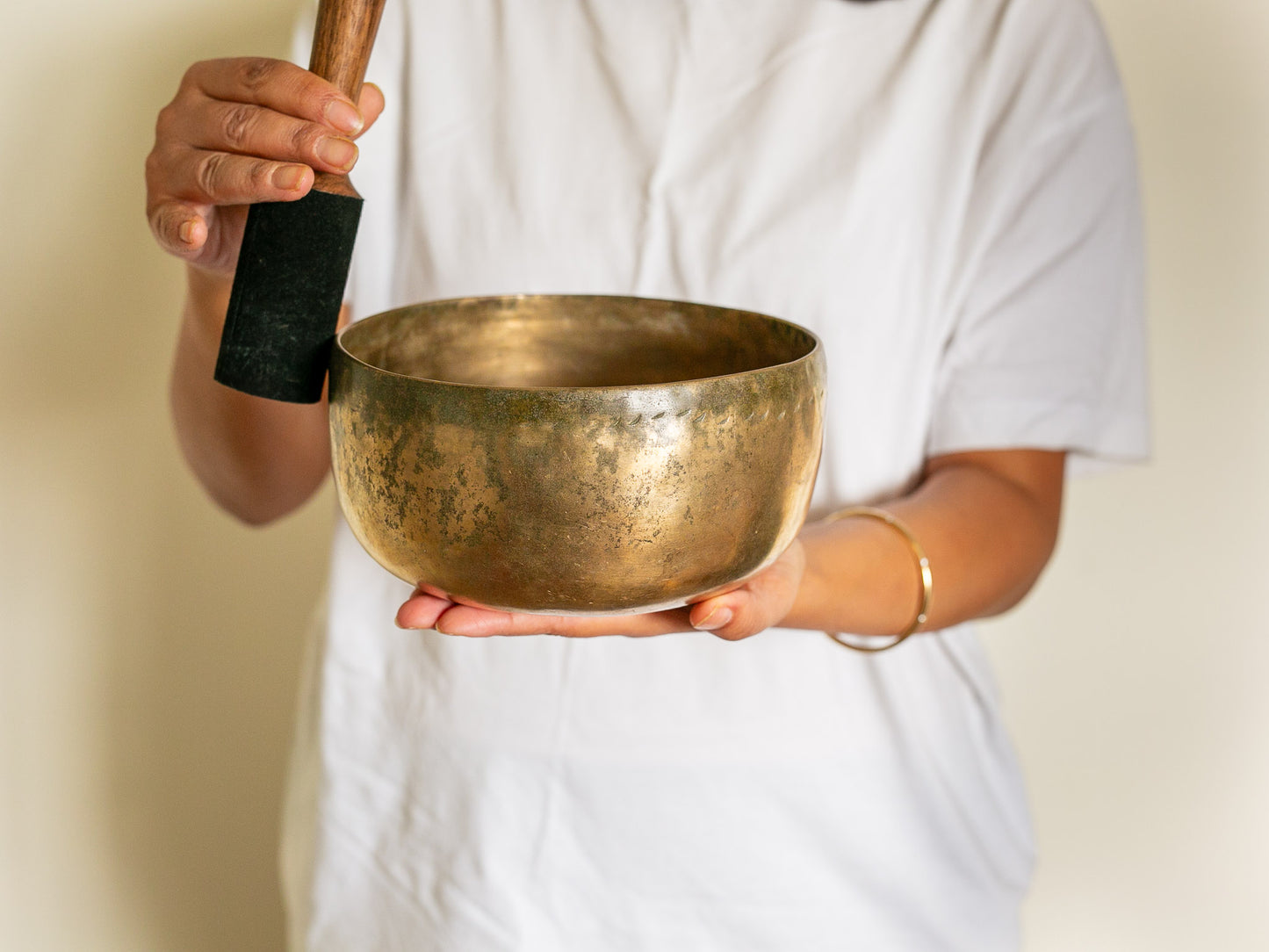 Tara Singing Bowl - Base Note G#3 (203 Hz)
