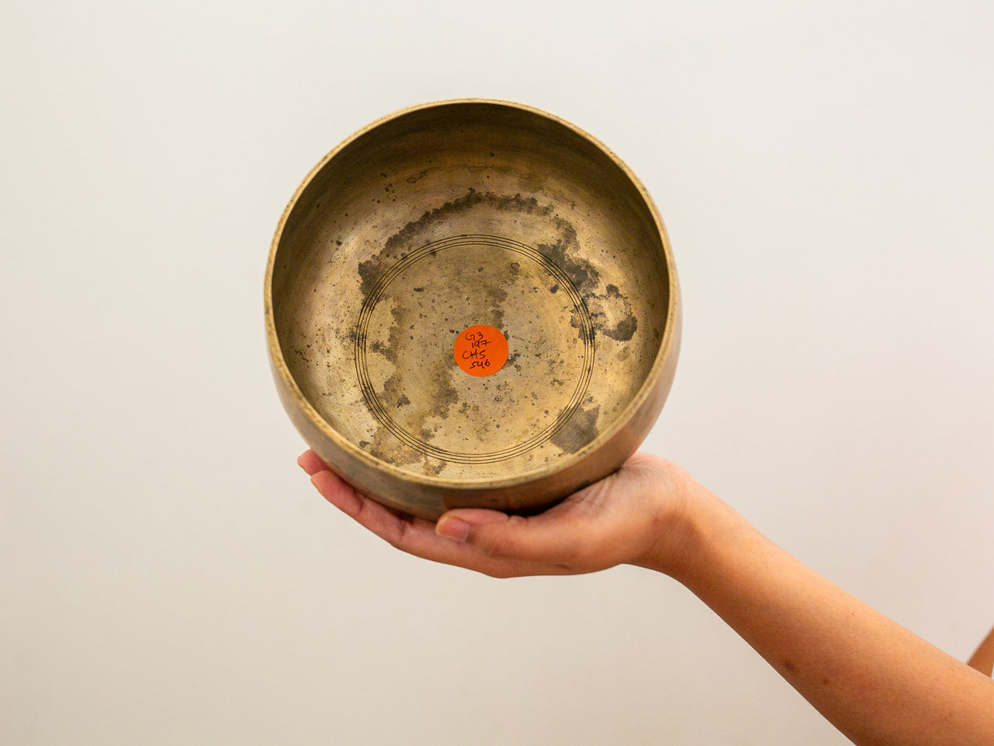 Remuna Singing Bowl - G3 (197 Hz)