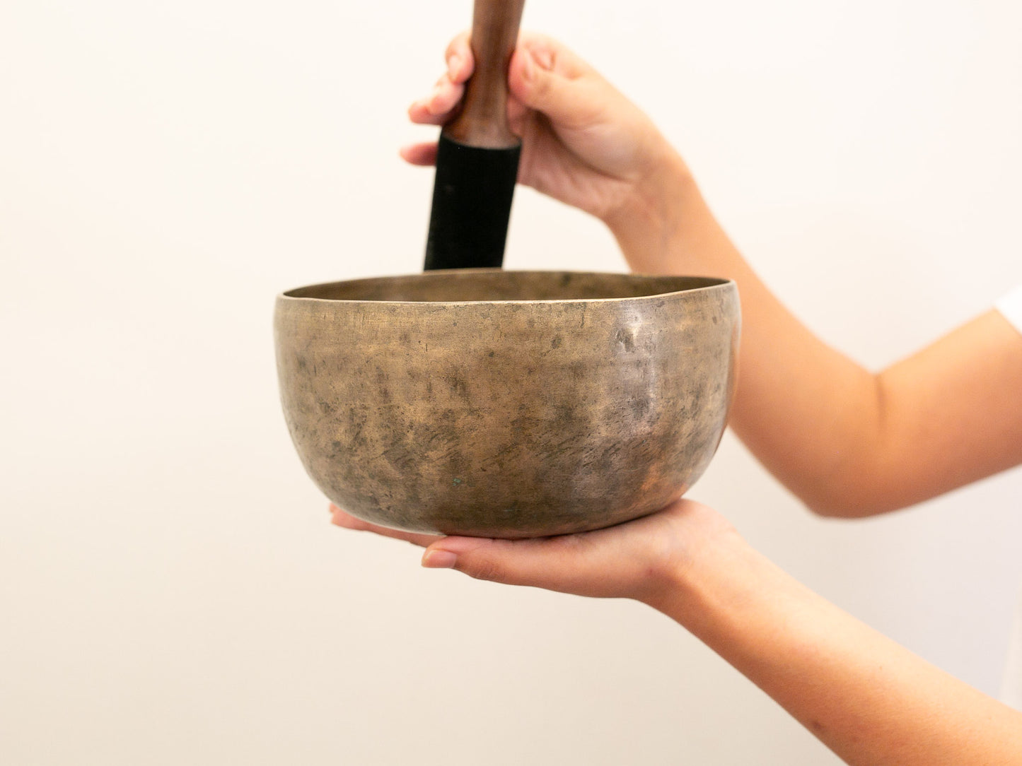 Tara Singing Bowl - Base Note D#3 (156 Hz)