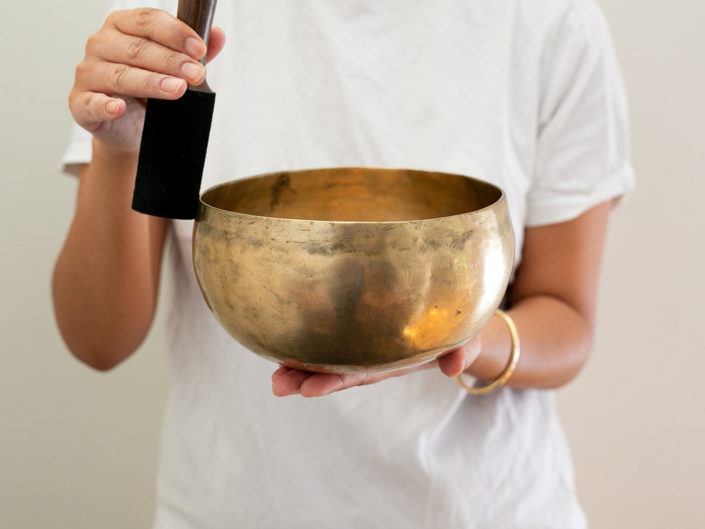 Tara Singing Bowl - Base Note D#3 (158 Hz)