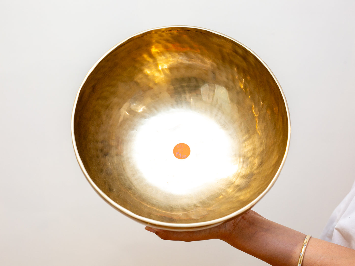 Deep Sounding Hand Hammered Bowl - A#3 115 Hz