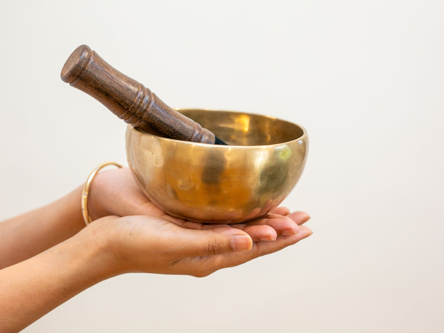 Small Contemporary Flow Singing Bowl - Base note G#3 (211) Hz