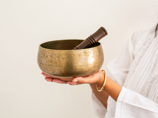 Remuna Singing Bowl - Base note G3 (201 Hz)