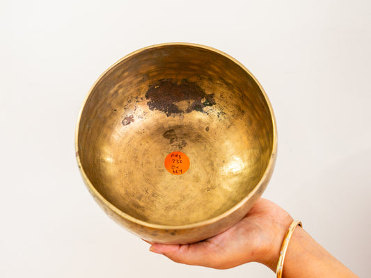 Tara Singing Bowl - Base Note A#3 (232 Hz)