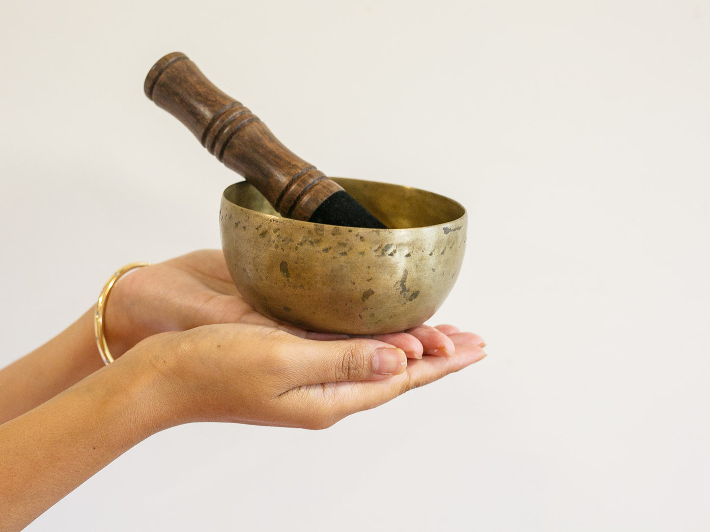 Small Tara Singing Bowl - Base Note D#4 (310 Hz)