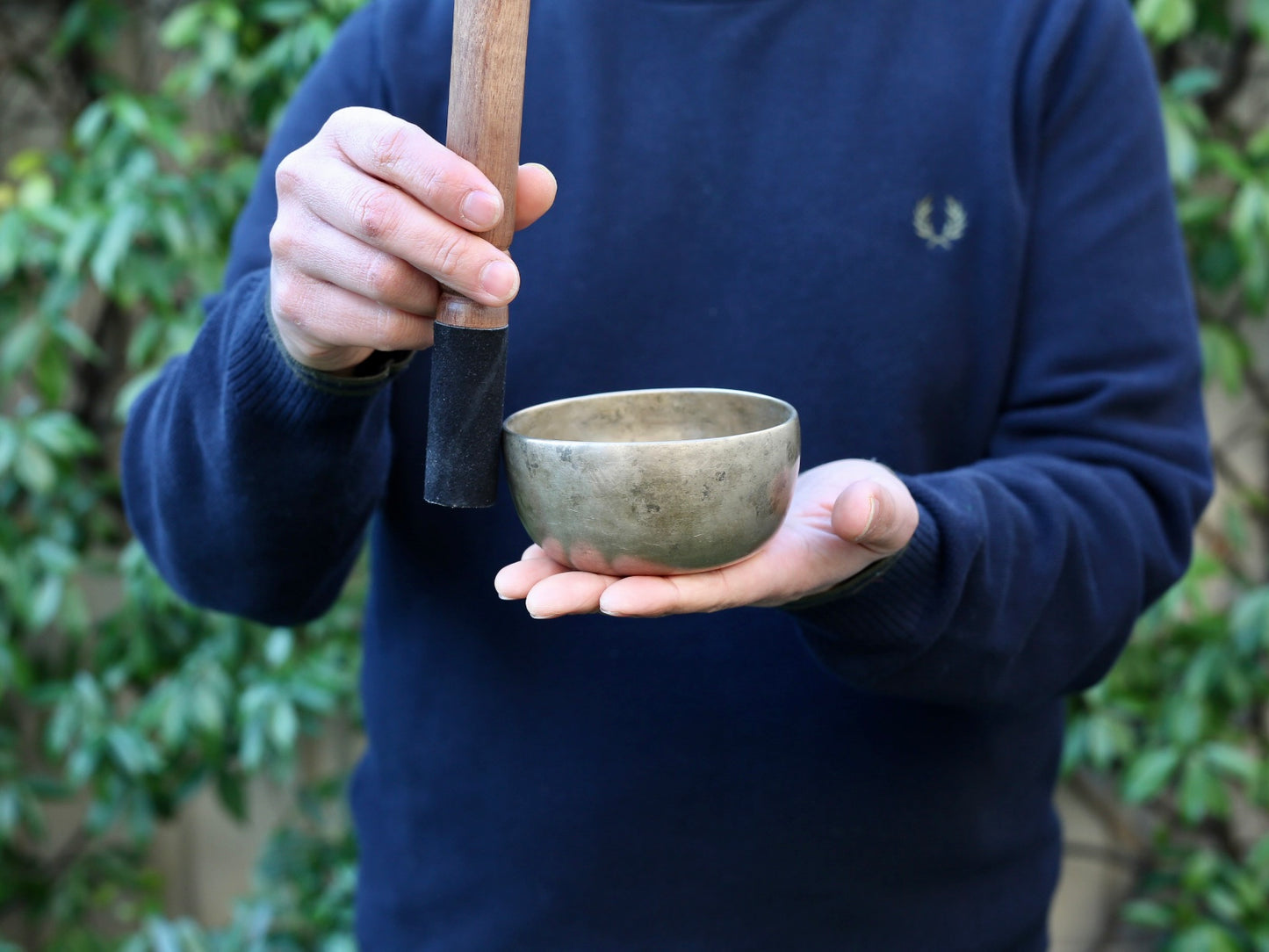 Small Old 'Tara' Singing Bowl - Base Note G#4 (415 Hz)