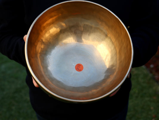 Contemporary Flow Singing Bowl - Base Note A#2 116 Hz