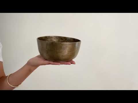 Tara Singing Bowl - Base Note A3 (224 Hz)