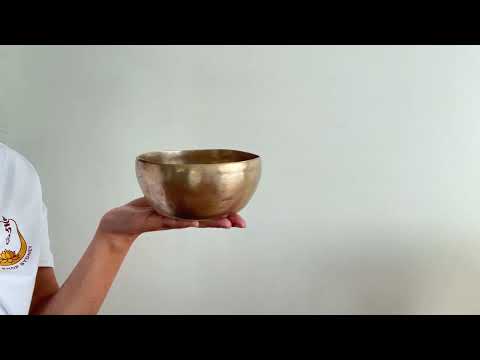 Small Tara Singing Bowl - Base Note F#4 (362)