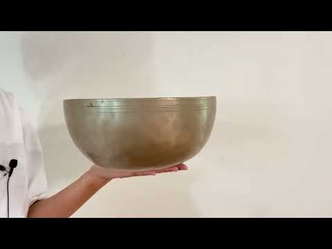 Low and Light Bowl - Base note A2 109 Hz