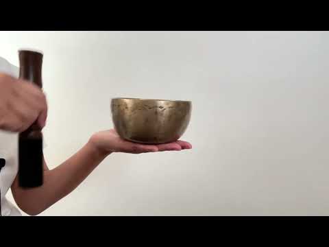 Small Tara Singing Bowl - Base Note D4 (298 Hz)