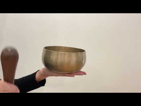Remuna Singing Bowl - F#3 (181 Hz)