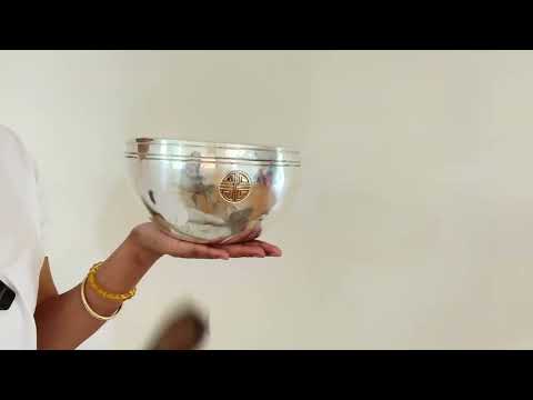 Silver Moon Singing Bowl - Base Note B3 (240Hz)
