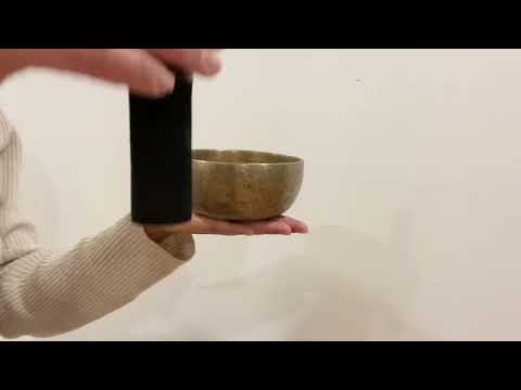 Small Tara Singing Bowl - Base Note A#3 (228 Hz)