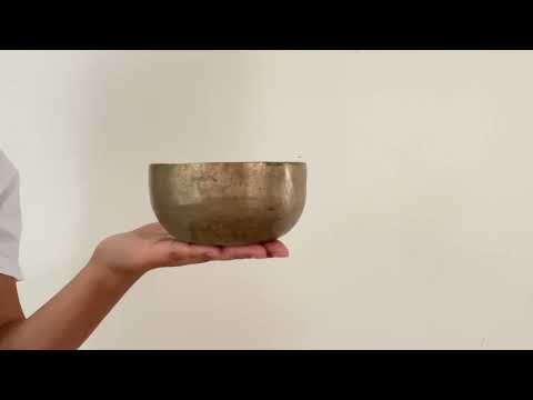 Small Tara Singing Bowl - Base Note F4 (357 Hz)