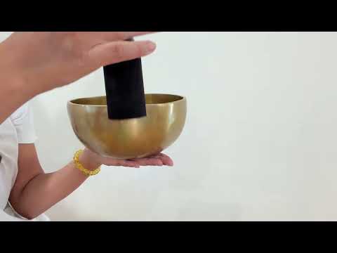 Hand Hammered Singing Bowl - Base Note C4 258 Hz