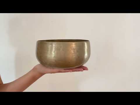 Remuna Singing Bowl - E3 (167 Hz)