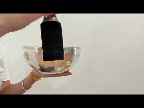 Silver Moon Singing Bowl - Base Note F3 (174 Hz)