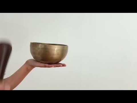 Hand Hammered Singing Bowl - Base Note D#4 319