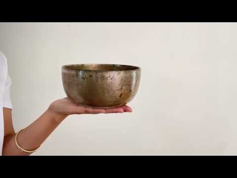 Tara Singing Bowl - Base Note C#4 (271 Hz)