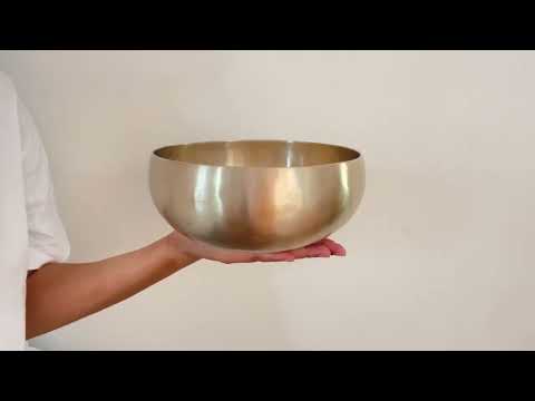 19.5 cms Easy Play Singing Bowl – E3 162 Hz