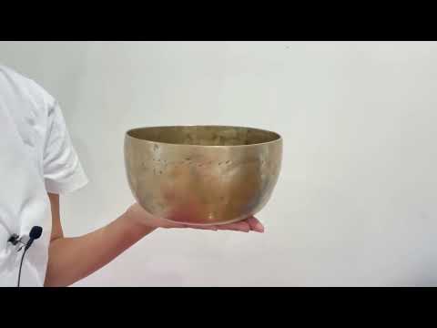 Tara Singing Bowl - Base Note F#3 (180 Hz)