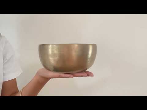 Tara Singing Bowl - Base Note G4 (268 Hz)