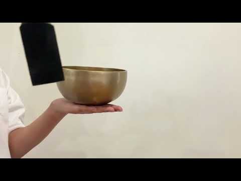 Hand Hammered Singing Bowl - Base Note E4 324