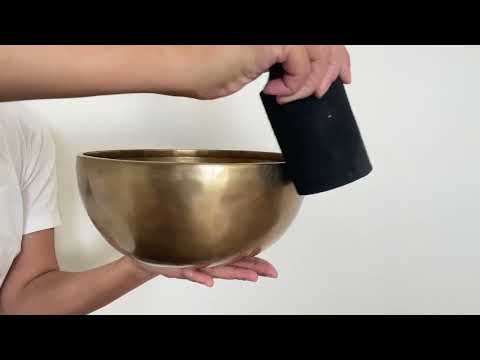 Contemporary Flow Singing Bowl - Base Note F3 174 Hz