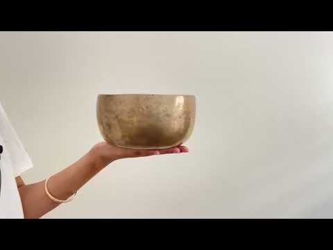 Tara Singing Bowl - Base Note C#3 (137 Hz)