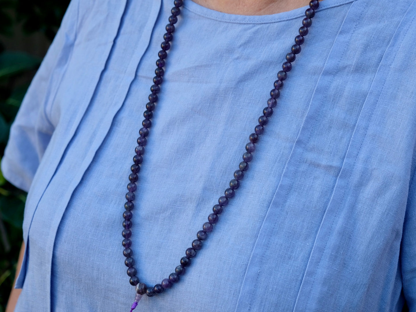 Amethyst mala
