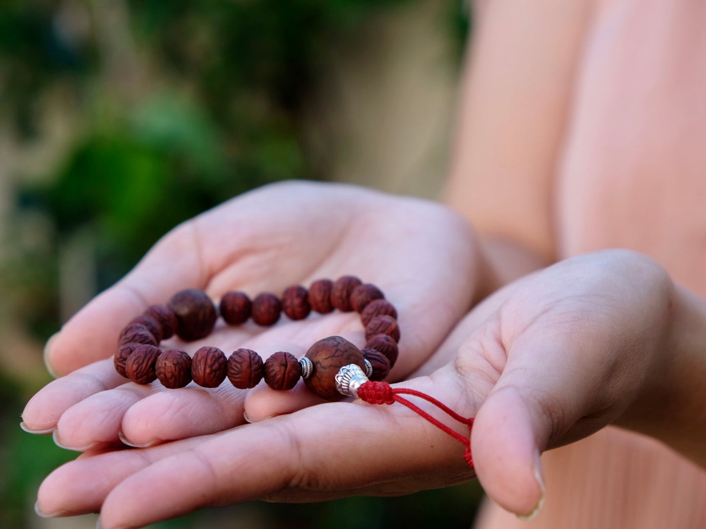 Adjustable Rakhtu Mala Bracelet