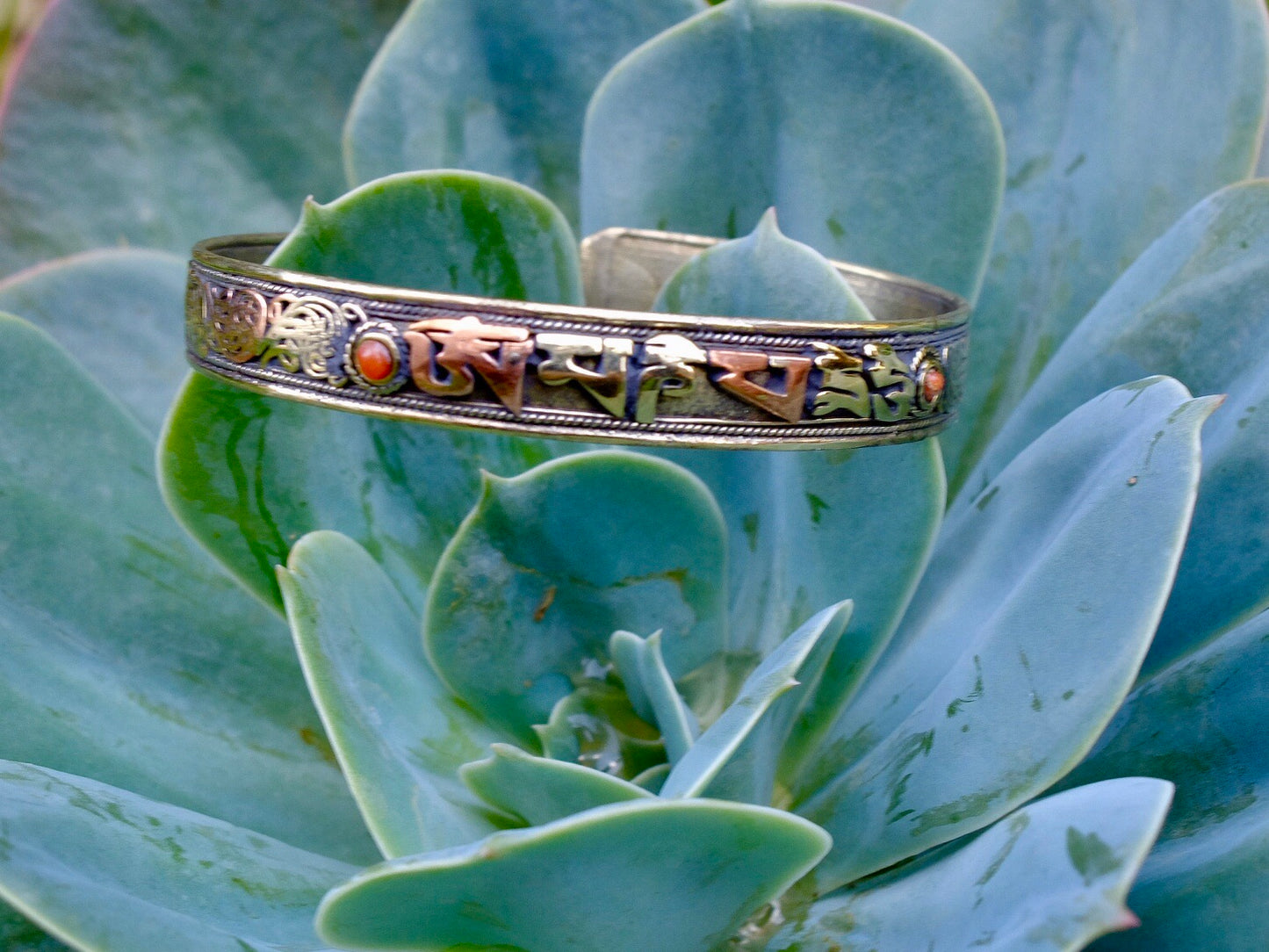 Two Tone Compassion bracelet