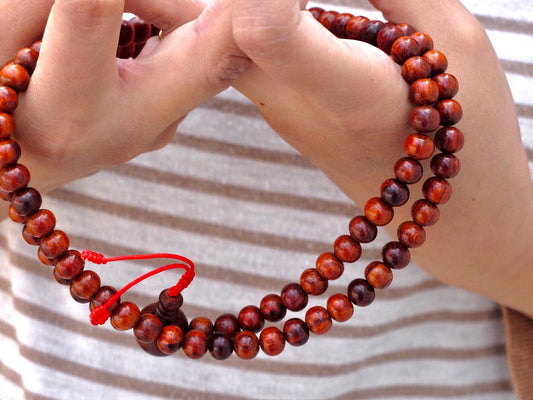 Red Sandalwood Mala