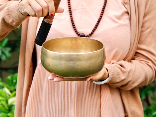 Remuna Singing Bowl - Base note A3 (219 Hz)