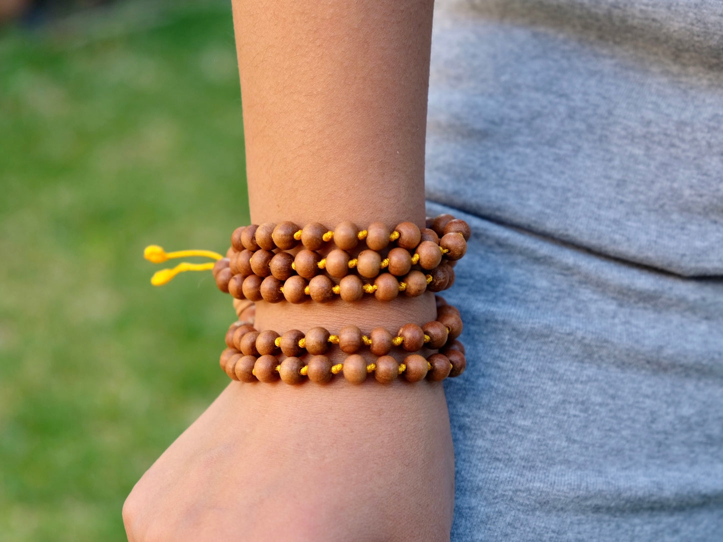 Small Knotted Sandalwood Mala