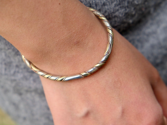 Three Metal Bracelet