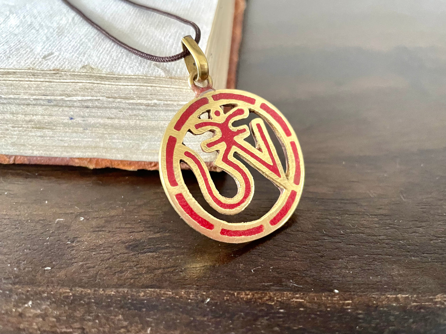 Tibetan OM Pendant