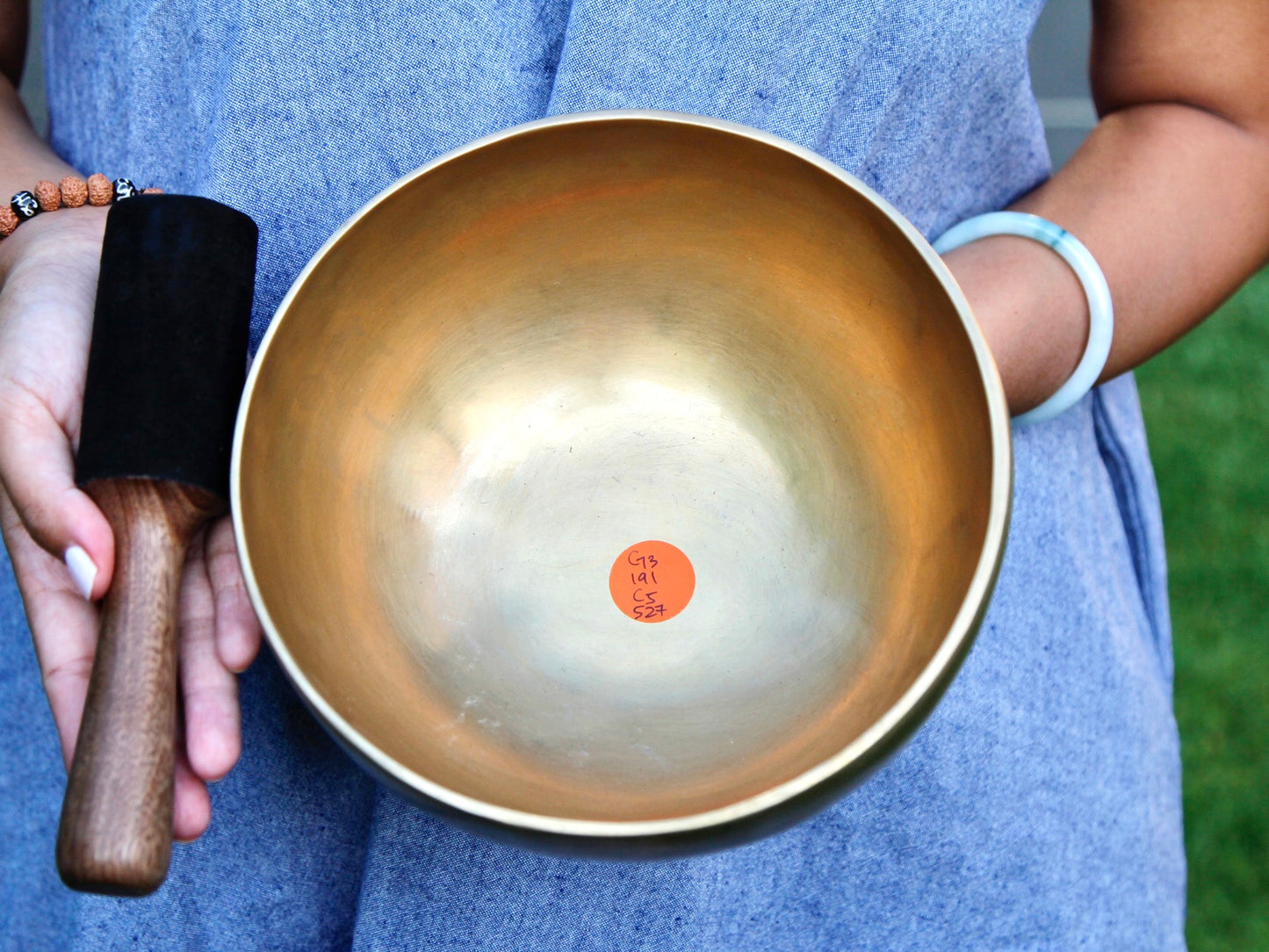 Contemporary Flow Singing Bowl - Base Note G3 191 Hz