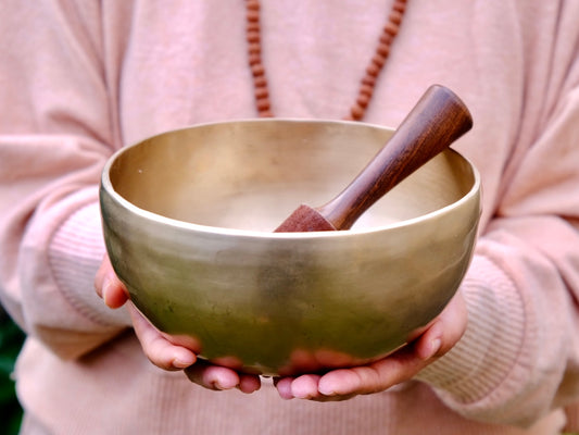 Contemporary Matte Finish Bowl - Base note G# 205 Hz