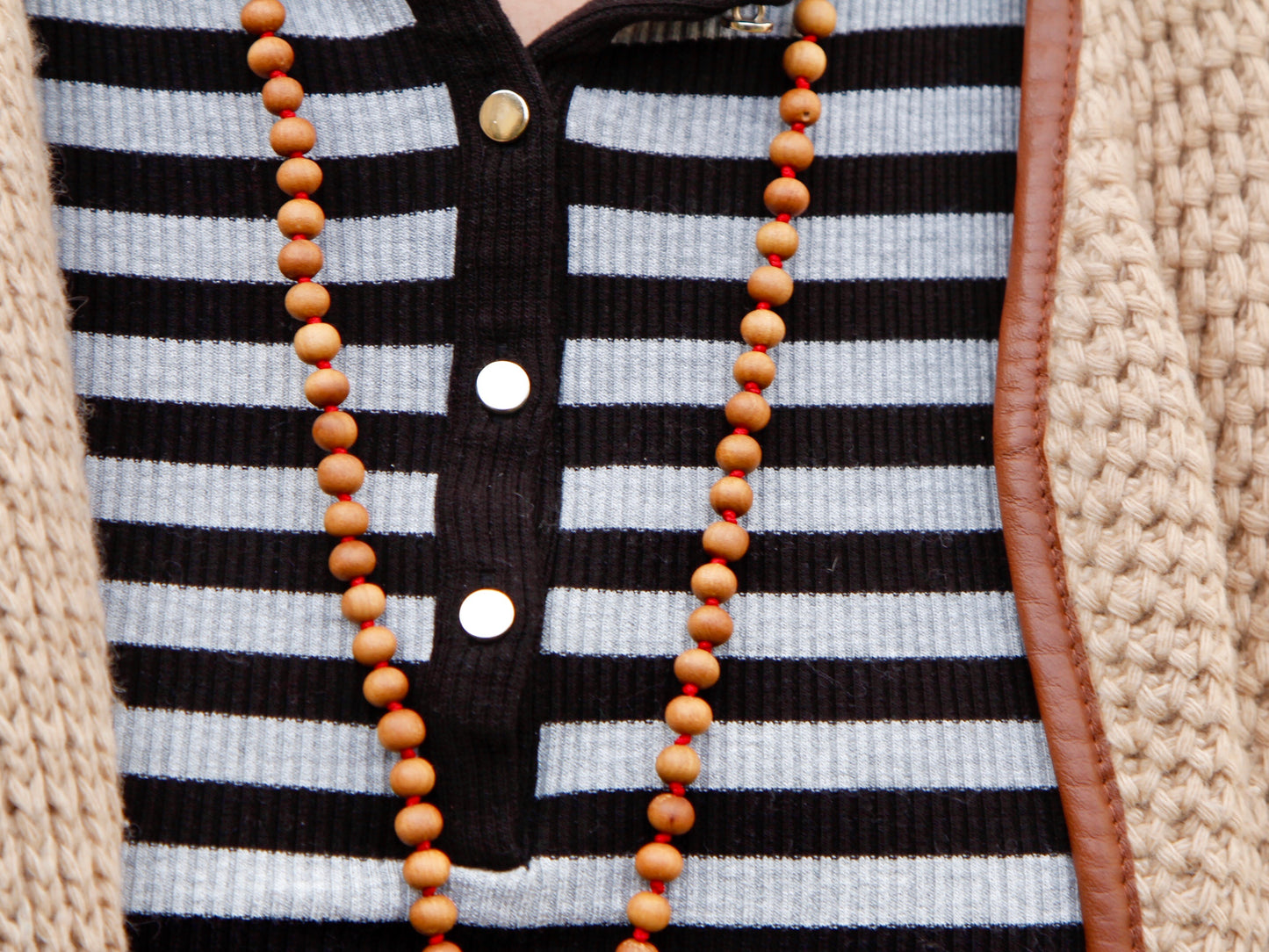 Small Knotted Sandalwood Mala