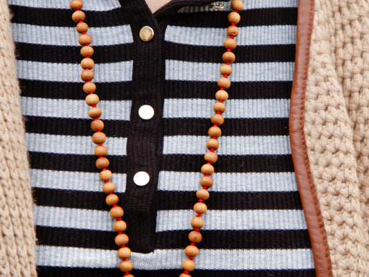 Small Knotted Sandalwood Mala