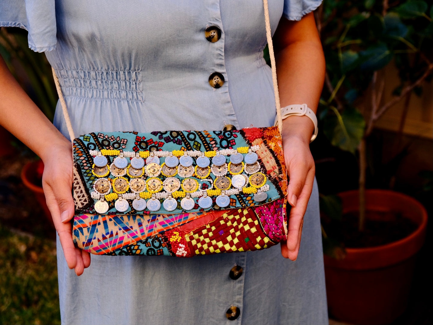 Bohemian Ladies Clutch Handbag #3