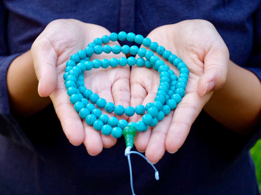 Turquoise Protection Mala